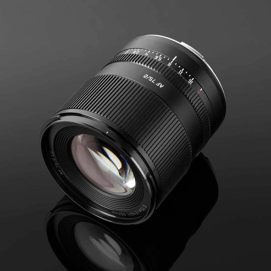 TTArtisan AF 75mm F2 Prime Lens Award Leica L Interchangeable Medium Large Mirrorless Camera Landscape and Portrait Meisho Optical L-Mount Full-Frame