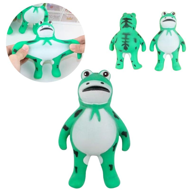 Kreatives TPR Frosch Quetschspielzeug zur Stressbewältigung Großhandel von der Fabrik in Zhejiang