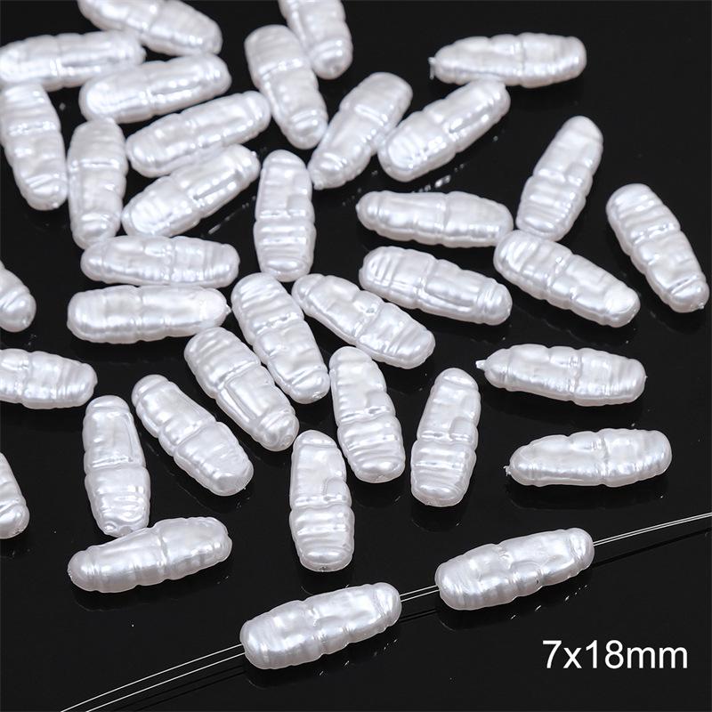 DIY Kit: High-Gloss Irregular Imitation Pearl Jewelry Accessories for Bracelets, Pendants, and Headdresses.