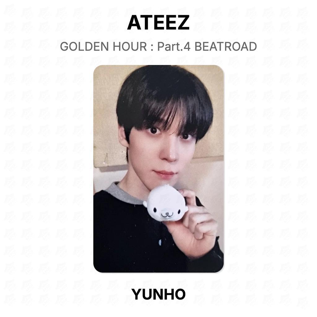 ATEEZ GOLDENE STUNDE : Teil 4 BEATROAD Offizielle Fotokarte