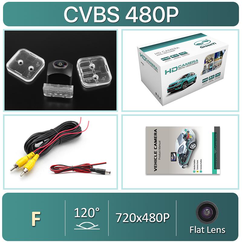 

GreenYi 170° AHD 1080P Автомобильная камера заднего вида с ночным видением, обратный ход, 4-контактный разъем для парковки автомобиля AHD для всех автомобилей