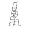 Kastom Drabina Aluminiowa 3X 10 Stopni 150Kg Vhr