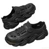 Fashion New Men Thick soled shoes Non Slip Trendy Sandals Wear-resistant Fashion One-piece Molded Couple Style Hole Shoes Wholesale 2025