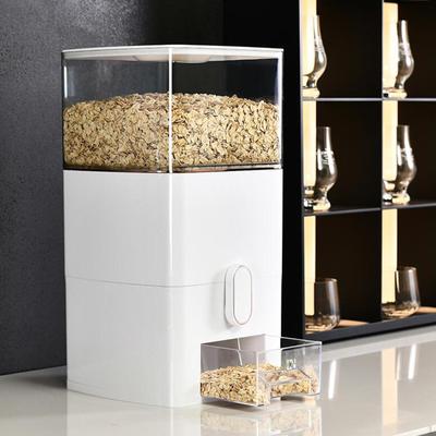 Recipiente de armazenamento de grãos de balde de arroz, dispensador selado de 6L, caixa para comida de cachorro em casa