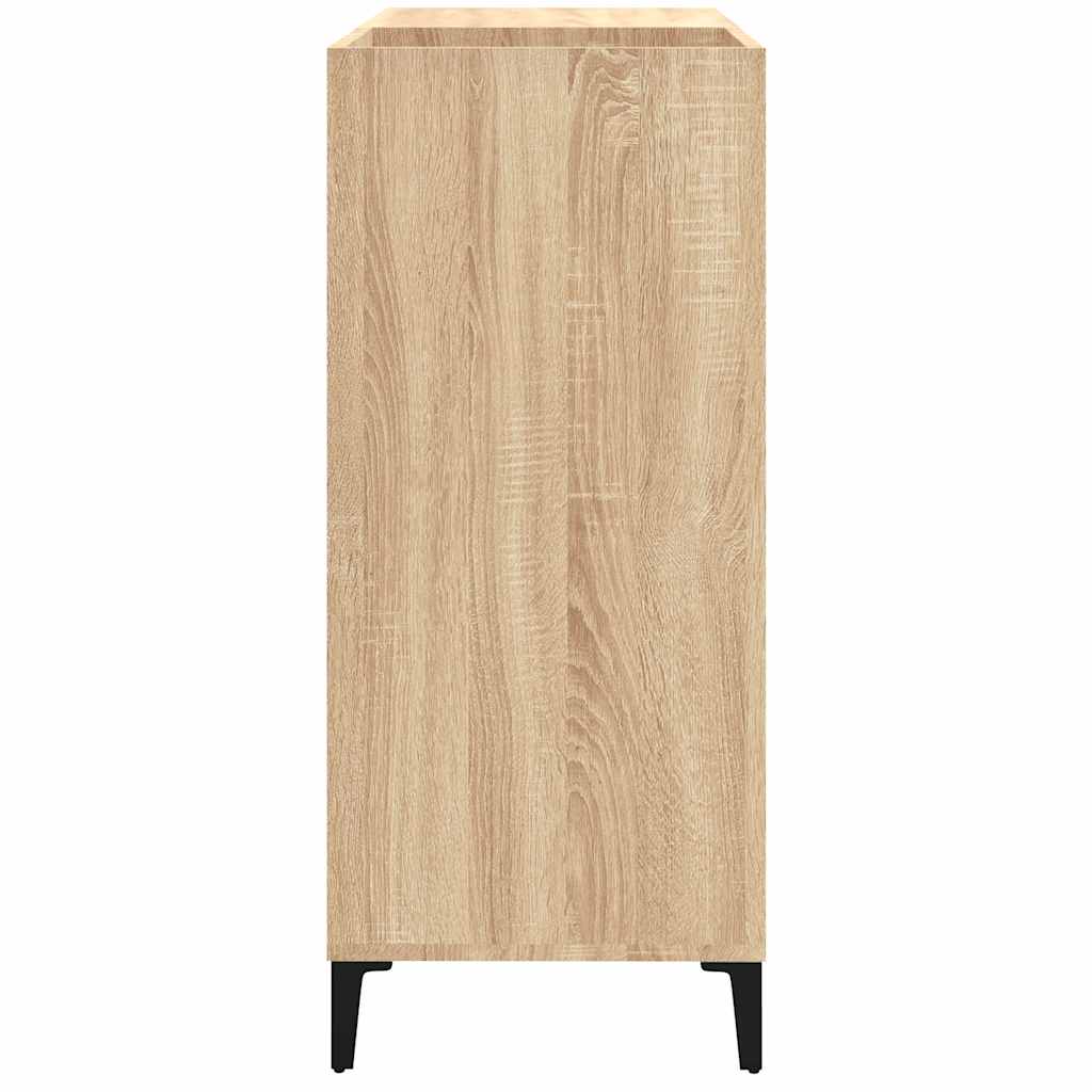 Record Cabinet in Sonoma Oak 84.5 x 38 x 89 cm Particleboard
