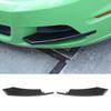 For Ford Mustang 2010-2014 Carbon Fiber Front Fog Light Lamp Eyebrow Cover Trim