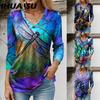 Women's Fashion Casual Long Sleeve O Neck Blouses & Shirts