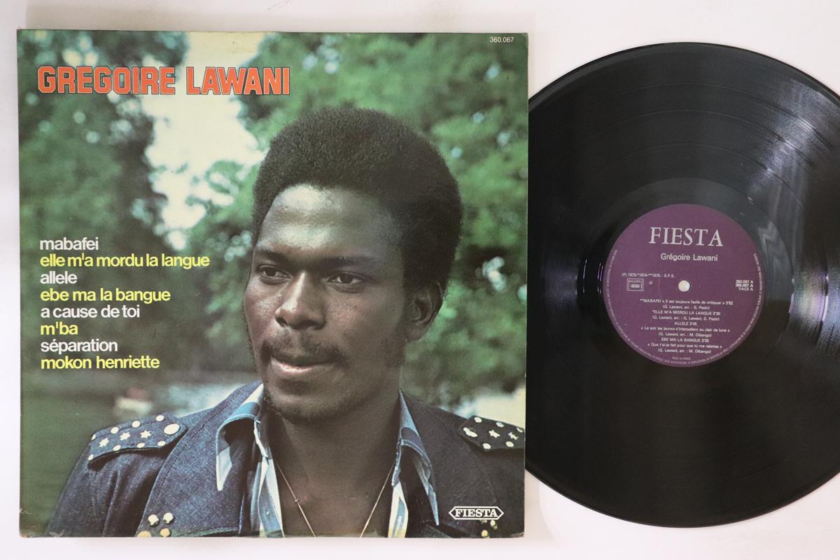 

LP Record GREGOIRE LAWANI Gregoire Lawani 360067 FIESTA 1977 France World Music Used