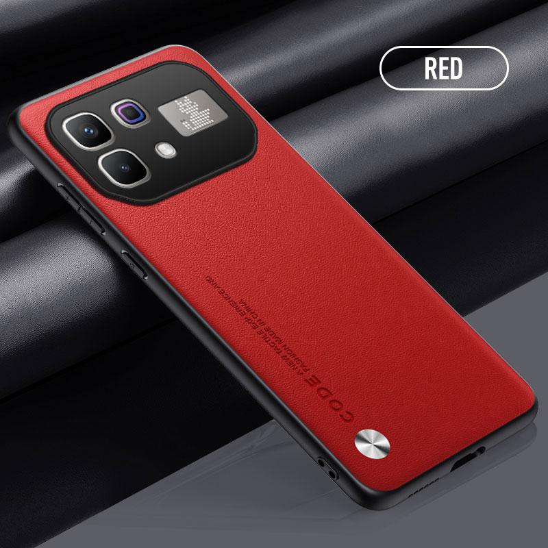 EUCAGR Luxury PU Leather For Infinix Note 60 Pro Silicone Shockproof Phone Case Back Cover For Infinix Note 60Pro Bumper Fundas
