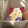 The Rose Of V-Versailles Anime Pillow Case Fashion Square Pillowcase Bedroom Sofa Room Ins Decoration Leisure