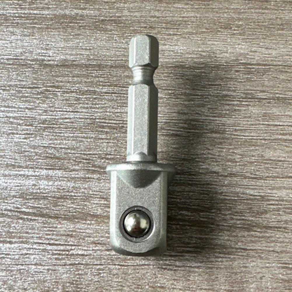 Universal Jack Socket Adapter For Hand Drill Heavy-Duty Socket Converter For Scissor Car Jack With 1/2 In Socket Adapter Bit