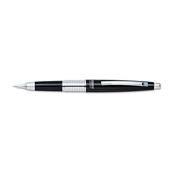 Pentel Mechanical Pencil, Kerry (Cap Type), Black, 5-Pack, P1035-AD