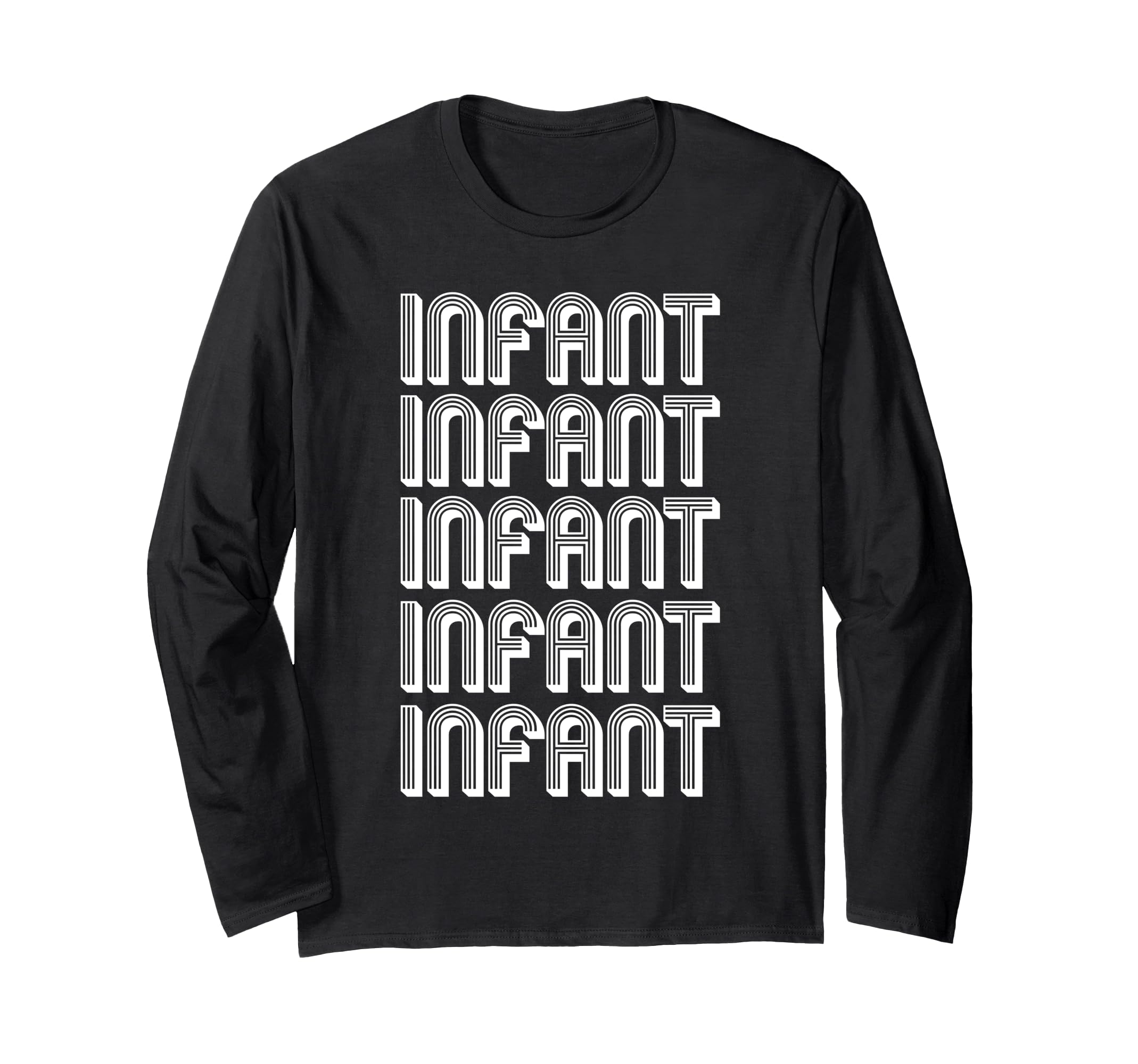 

Infant long-sleeved T-shirt чёрный