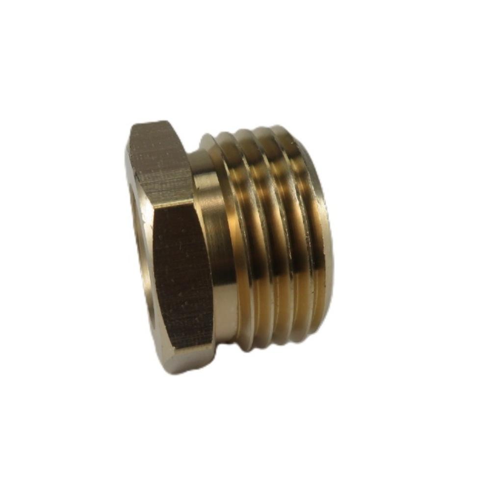 Garden Irrigation Garden Hose Bushing Brass Hose Adapter Brass Construction High Durability For Plumbing Applications