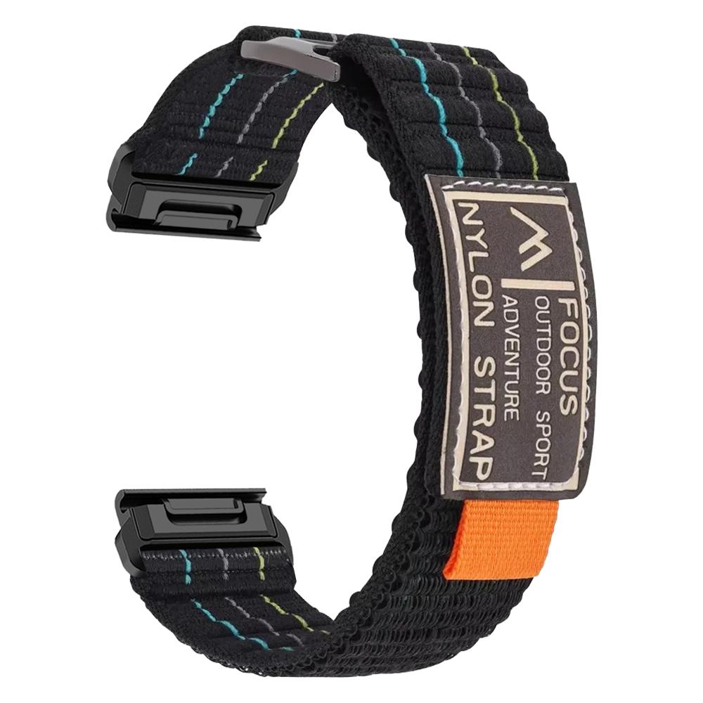 Cinturino a Passante in Nylon da 22/26mm per Garmin Fenix 8 51/47mm E 7 7X Pro 6 6X Cinturini QuickFit per Orologio Instinct 3 Quatix Epix Pro