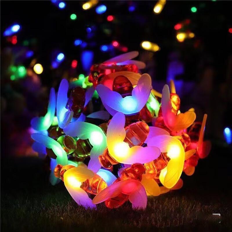 

Outdoor LED Bee String Lights