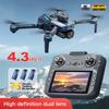 New LSRC GT8 FPV Drone Professional 5G Wifi 8K HD Three Camera Brushless Motor Aerial Photography Optical Flow RC Quadcopter