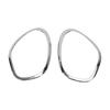 2X Chrome Headlight Trim Ring Bezels For Mini Cooper R60 Countryman 2011-2016