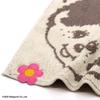 Monchhichi Monchhichi Towel Fluffy 25 x 25 cm (Monchhichi) Handkerchief, Pink, Cotton, Cute, 59-0050070, Approx.