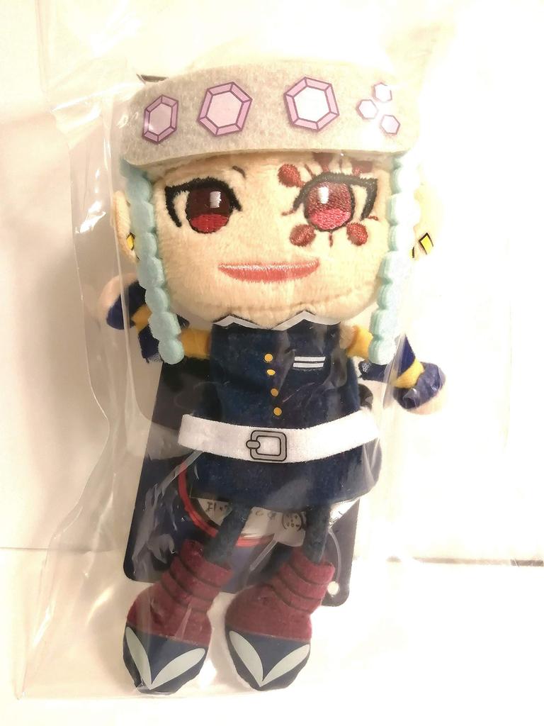 Demon Kimetsu No Yaiba Goods Uzui Tengen Plush Puppet Charm Total Concentration Exhibition Kimetsu No Yaiba Slayer