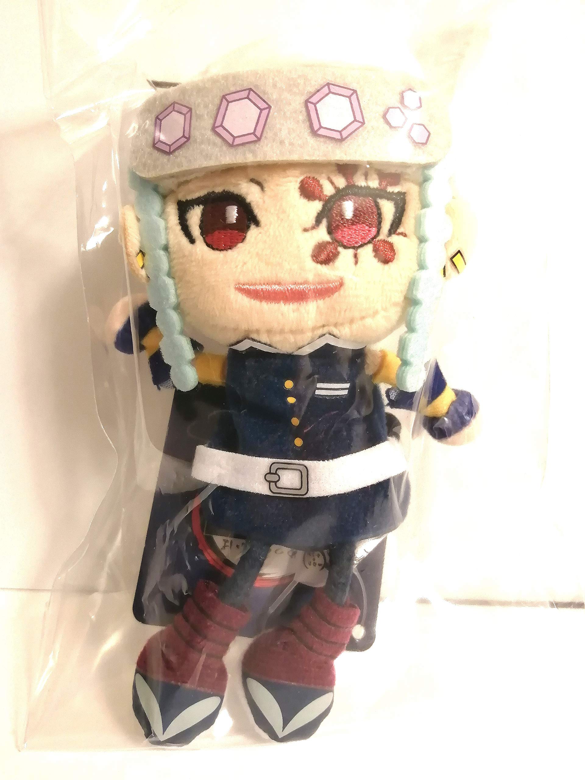 

Демон Kimetsu no Yaiba Товары Узуй Тенген Плюшевая кукла-брелок Полная концентрация Выставка Kimetsu no Yaiba Истребитель