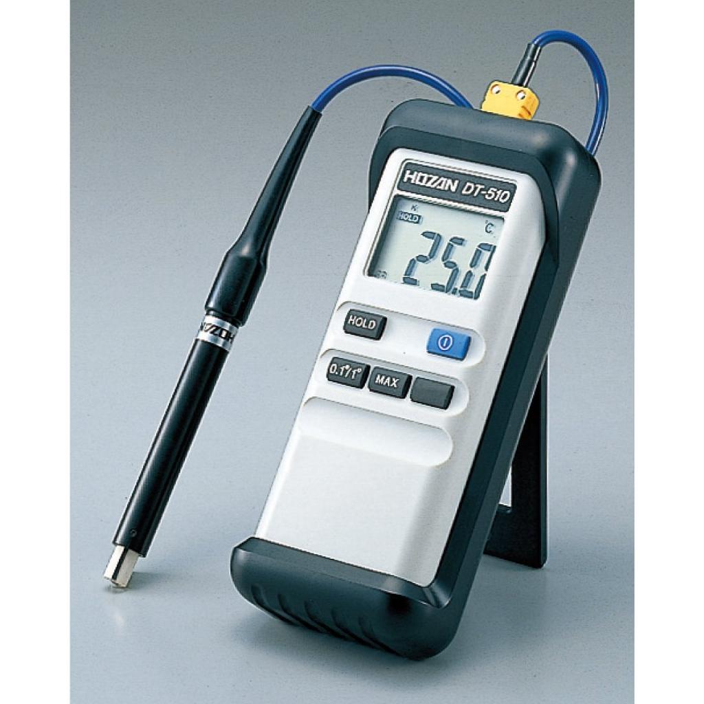 HOZAN Digital Thermometer with Digital Display and Measures Temperatures from to with Optional Sensor DT-510 Large, Easy-to-Read -40°C 800°C