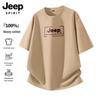 JEEP SPIRIT Men's 2026 Summer Cotton Crew Neck T-Shirt