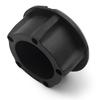 Black ABS Motorcycle Frame Hole Cover Plug Set for BMW
