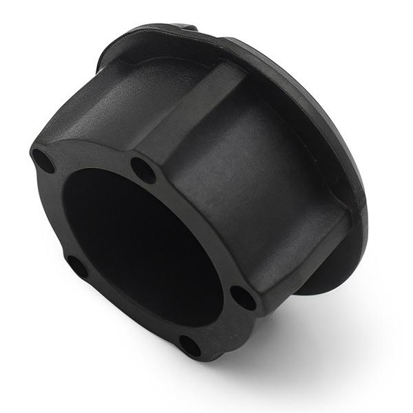Black ABS Motorcycle Frame Hole Cover Plug Set for BMW