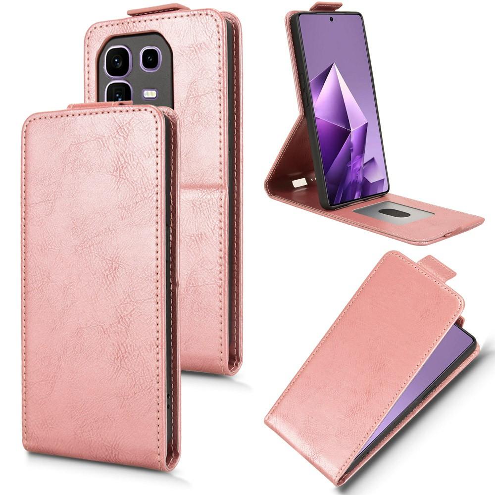 For Infinix Note 50 Pro+ 5G Stand Case Magnetic Clasp Vertical Flip Leather Phone Cover with Card Holder