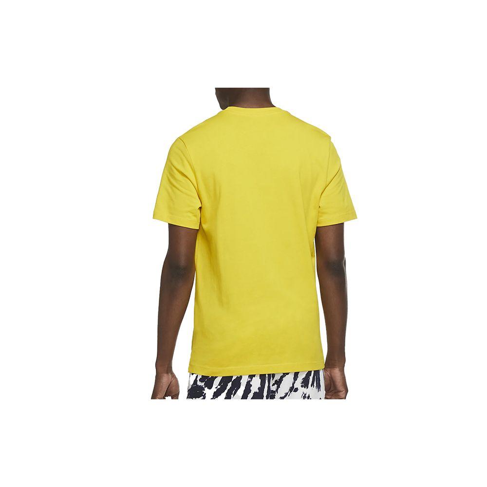 Nike Peace, Love, Basketball Short Sleeve T-Shirt Men Tops Yellow CV2111-735
