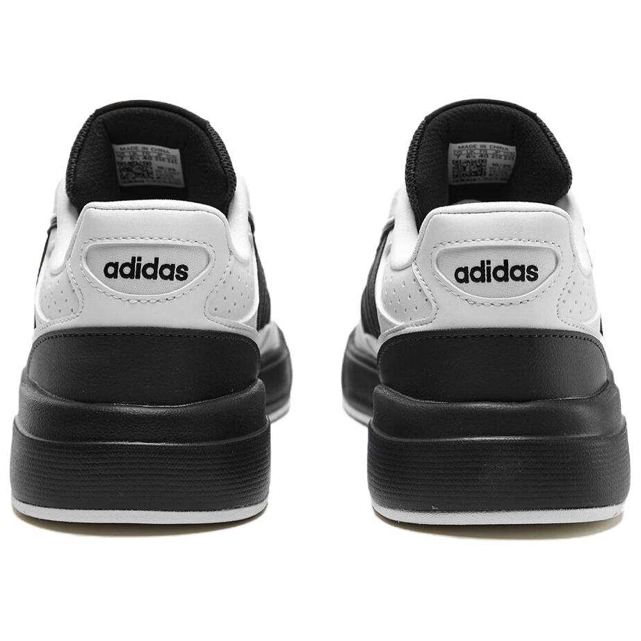 adidas Lite Baller 1.5 Comfortable Versatile Skate Shoes Unisex Sneakers White Black KI1496