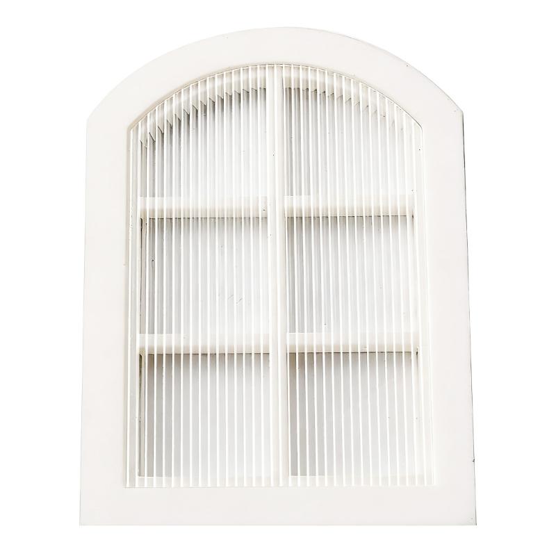 Plastic Miniature Doll House Window Frame For Creative Doll Accessories Photo Props