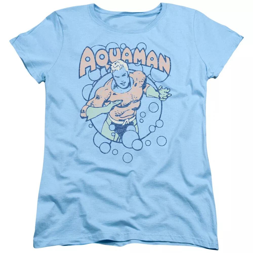 Aquaman  Bubbles  Women s T-Shirt L