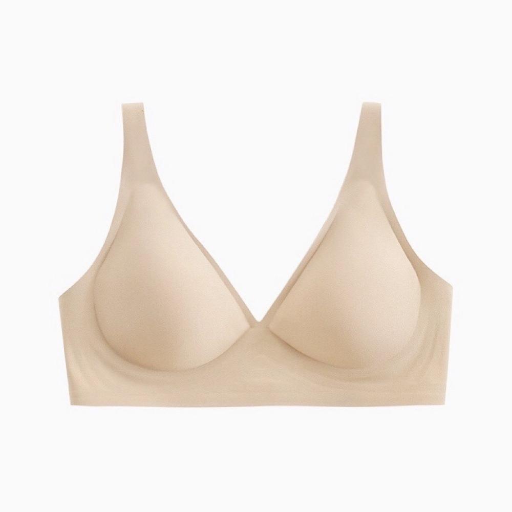 Push Up Bra Backless Women Jelly Bras Low Cut Sexy Plunge Brassiere Open Back Wedding Underwear Invisible Seamless Deep V Lingerie