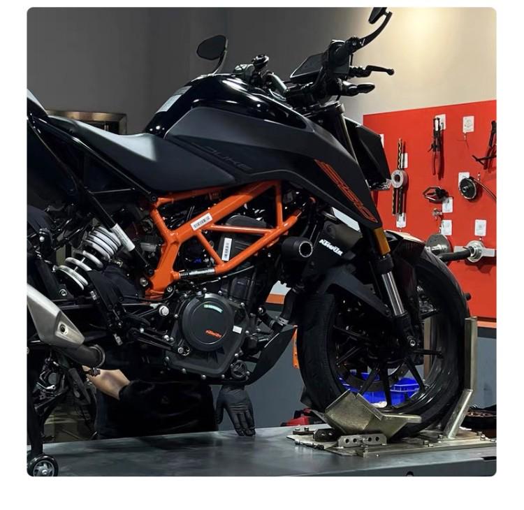 Engine Protection Bars & Anti-Fall Balls for KTM DUKE390 (2024-2025)