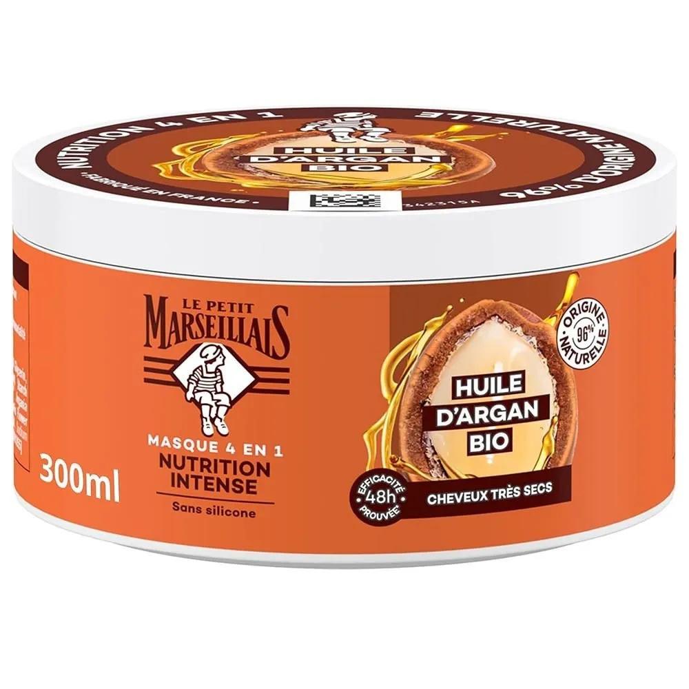 Le Petit Marseillais Nourishing Mask 300ml 4-Pack Calendula & Argan Le Petit Marseillais Nourishing Mask for Dry