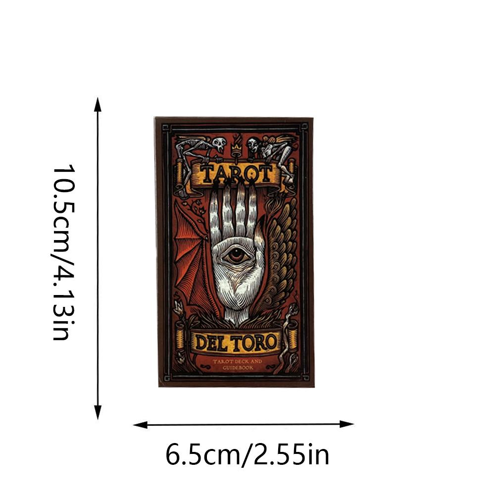 Del Toro Tarot Deck Cards Family Holiday Party Playing Oracle Visions Board Games Props