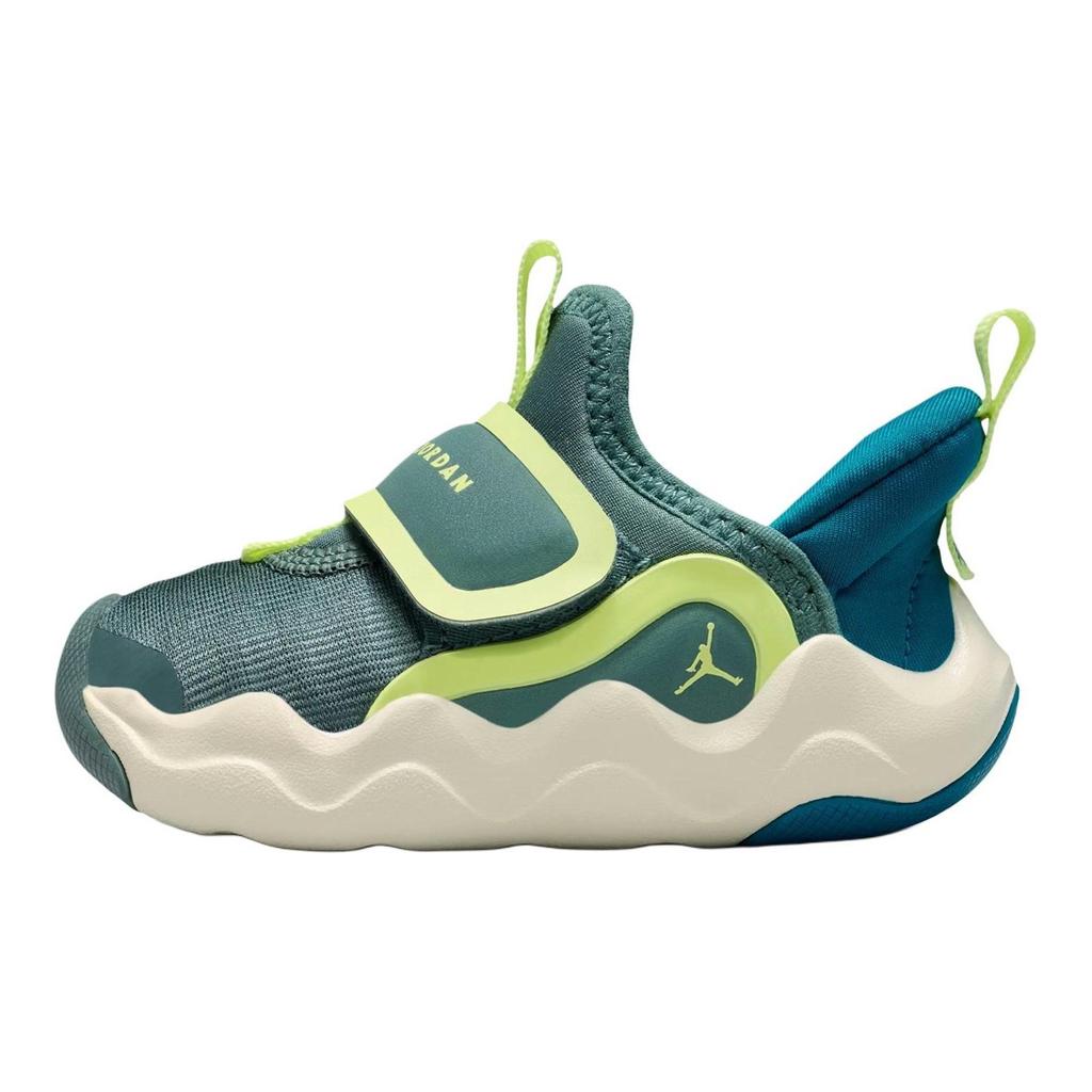 Air Jordan 23/7.2 Easyon TD Hasta Green Abyss Baby Sneakers Blue Sea-Glass Light-Lemon-Twist HF3414-302