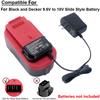 For Black & Decker Safety Charger Multiple Charging Protection For 9.6V-18V NI-CD NI-MH Battery A12-XJ A12EX A1712 FS120BX