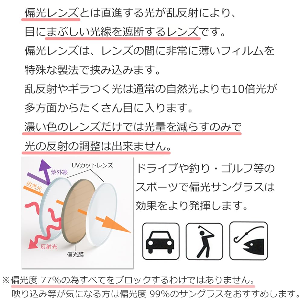 [Eight Tokyo] Polarized Photochromic Sunglasses for Men, Blue Light Blocking, Glasses for Sports, Exercise, Driving, Golf, Running, Jogging, UV