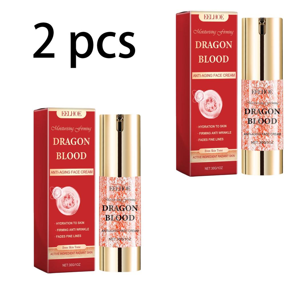 EELHOE Dragon's Blood Anti-Wrinkle Cream 30g, Reduces Wrinkles, Moisturizes, Firms, Brightens Skin Tone, Anti-aging Cream Essence