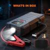 Car Jump Starter Booster Jumper BOX Power Bank Battery Charger Pack With 150PSI Air Compressor Eigotrav W170 12V 7000A 12000mAh