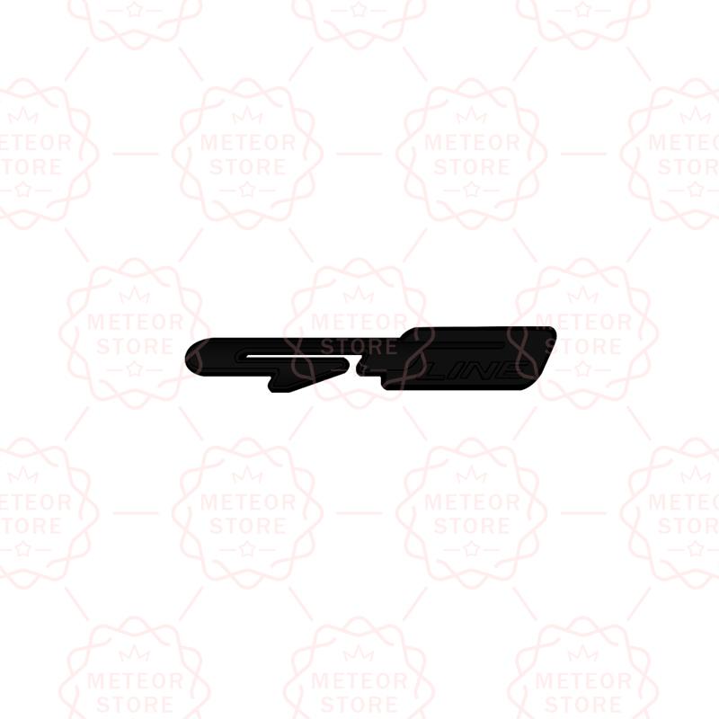 RAWN4 Car Nameplate GT Line Metal Badge Interior Steering Wheel Sticker Emblem For Kia Sorento Sportage Stinger Rio K5 K9 K7 K8 K3 K2