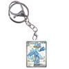 Anime Pokemon Keychain Sprigatito Meowscarada Fuecoco Skeledirge Quaxly Quaquaval Acrylic Cards Anime Game Pendant Game Prop