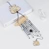 1PCS Outdoor Metal Wind Chimes Yard GardenBell Wind Chime Window Bells Wall Hanging Decorations Home Decor wooden wind