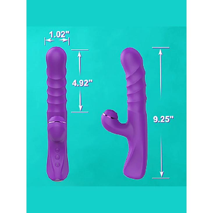 Thrusting Vagina Vibrator for Women G-Spot Vibrator Patting Clitoris Stimulator Female Masturbator Adult Goods Sex Toy for Women