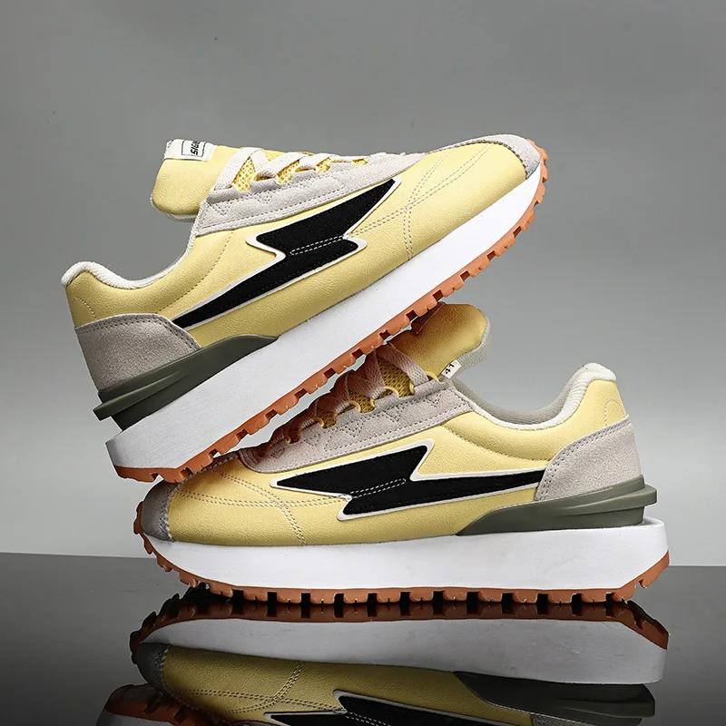 Sneakers In Men's Casual Shoes Fashion Mixed Color Man Shoes Good Quality Wear-resistant Lightweight Shoes Outdoor Male Sneakers