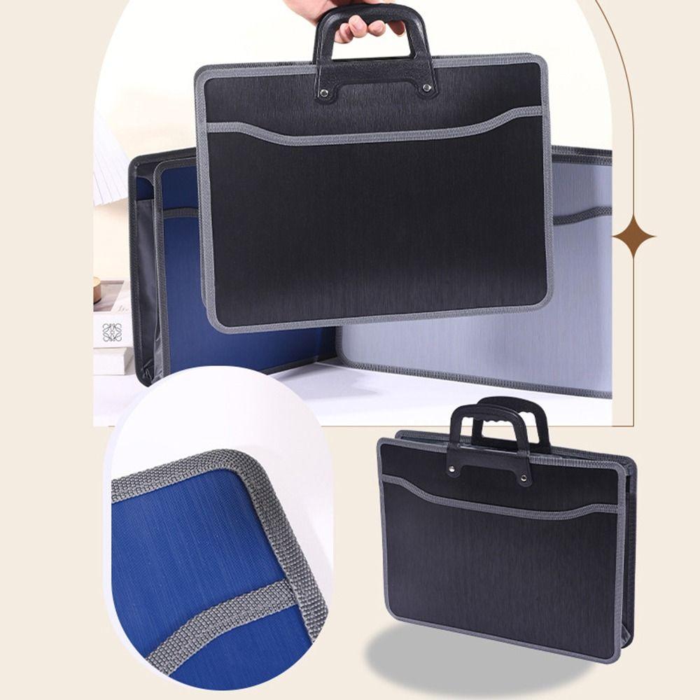 Waterproof Office Briefcase Large Capacity Document Handbag Business Tote Bag Work Environment