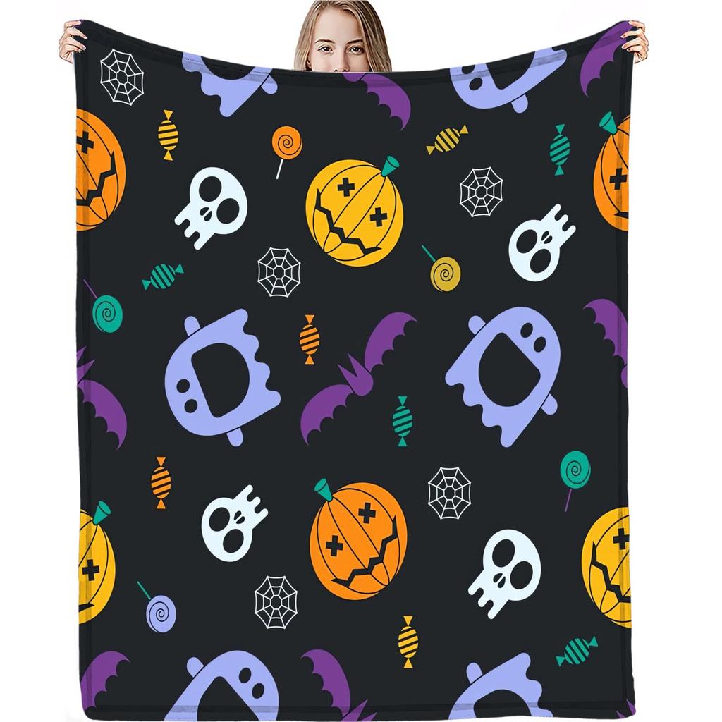 Halloween Print Blanket